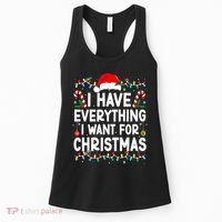 I Have Everything I Want For Christmas Women's Tank Top thumb 0