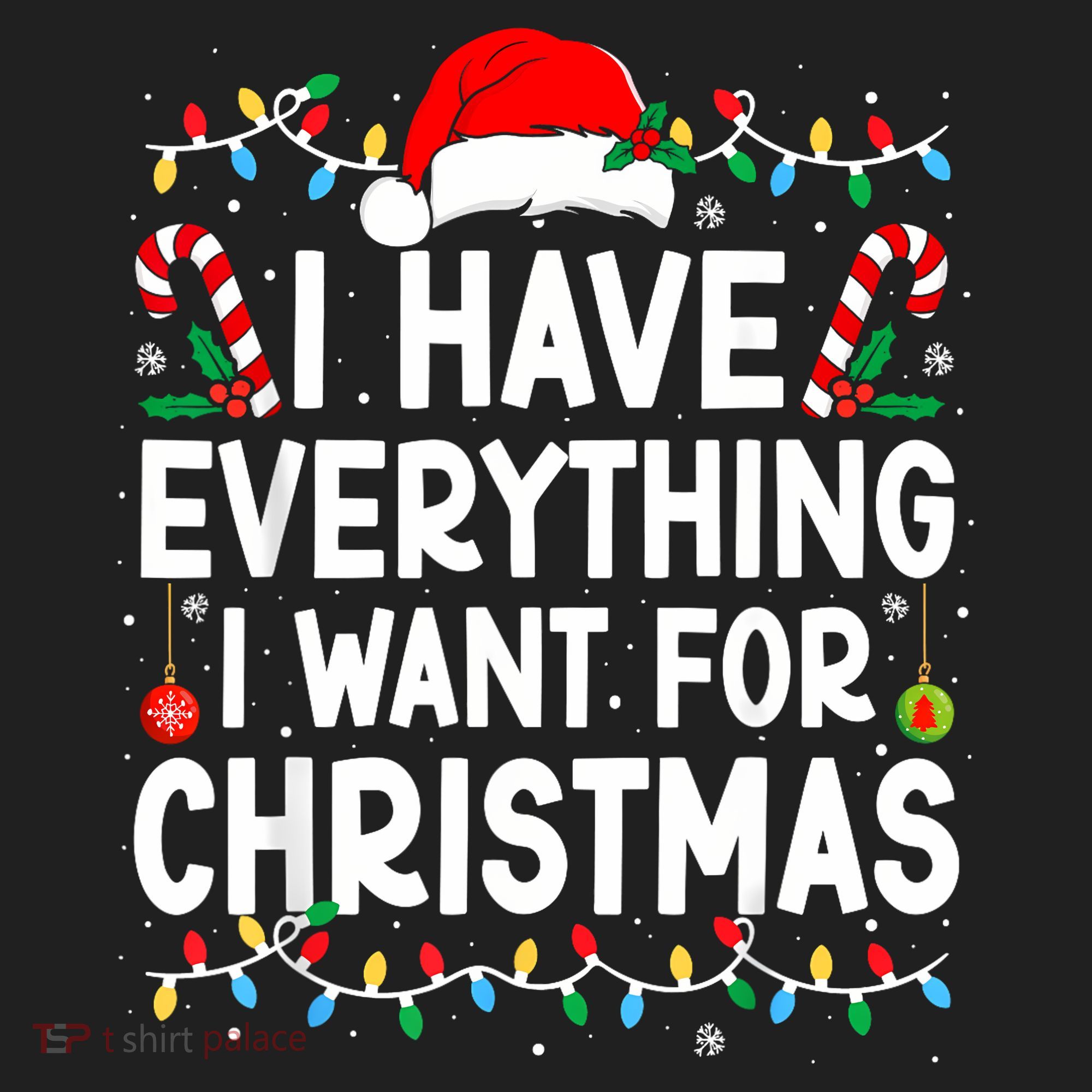 I Have Everything I Want For Christmas Hat