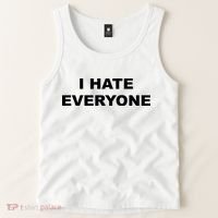 I Hate Everyone Tank Top thumb 2