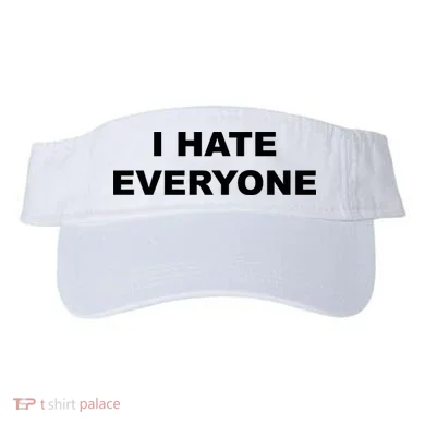 I Hate Everyone Visor