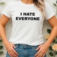 I Hate Everyone Women's T-Shirt thumb 2