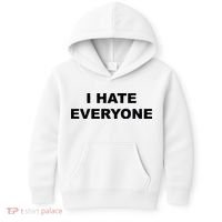 I Hate Everyone Kids Hoodie thumb 0