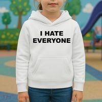 I Hate Everyone Kids Hoodie thumb 3