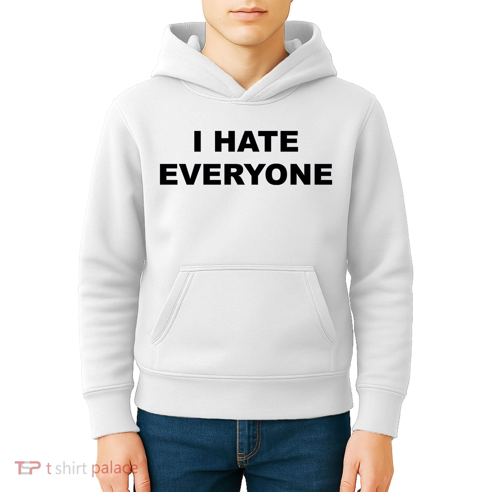 I Hate Everyone Kids Hoodie