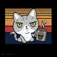I Hate Everyone But Caffeine Helps Funny Cat Coffee Mug thumb 5