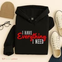 I Have Everything I Need I Am Everything Matching Couple Hoodie thumb 4