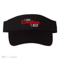 I Have Everything I Need I Am Everything Matching Couple Visor thumb 0