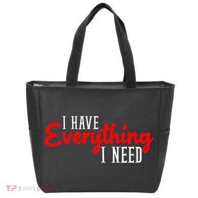 I Have Everything I Need I Am Everything Matching Couple Tote Bag