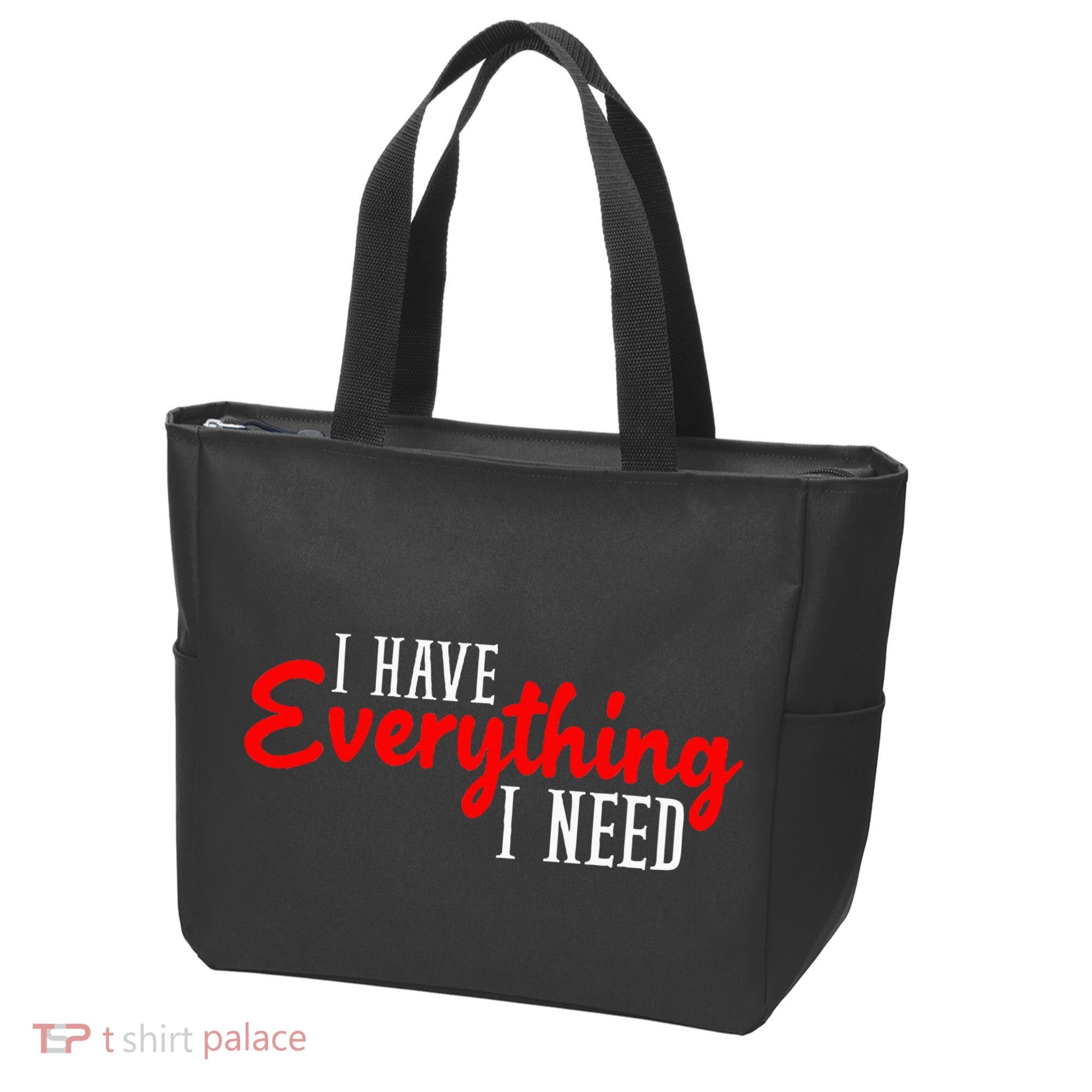 I Have Everything I Need I Am Everything Matching Couple Tote Bag