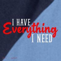 I Have Everything I Need I Am Everything Matching Couple Raglan Baseball Sleeve Shirt thumb 2