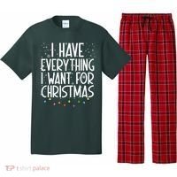 I Have Everything I Want For Christmas Festive Pajama Set thumb 0