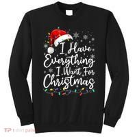 I Have Everything I Want For Christmas Its Me IM Everything Sweatshirt thumb 0