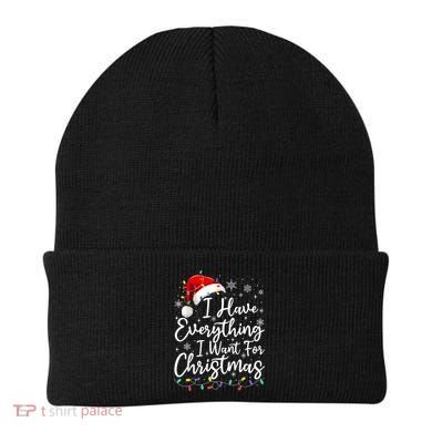 I Have Everything I Want For Christmas Its Me IM Everything Beanie