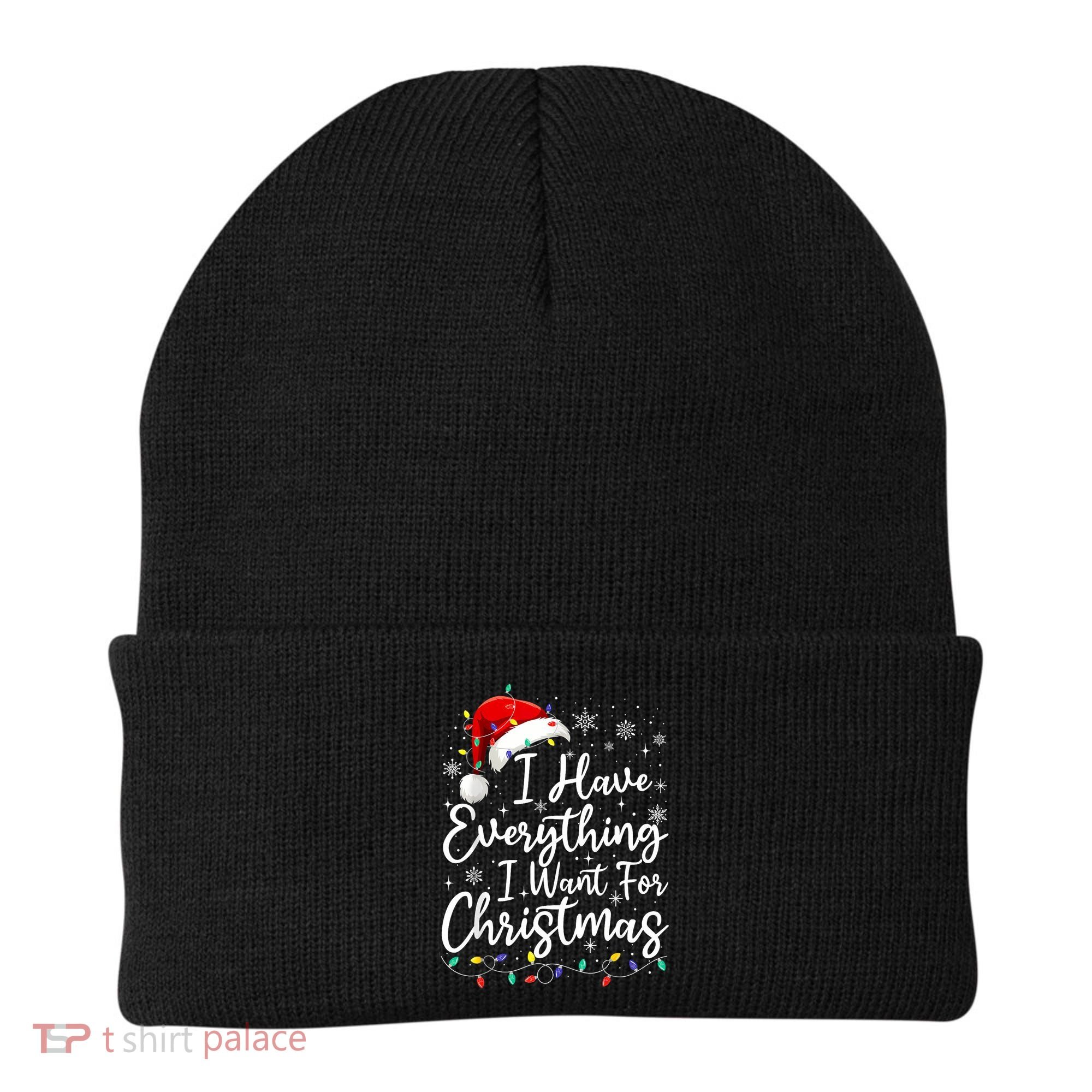 I Have Everything I Want For Christmas Its Me IM Everything Beanie