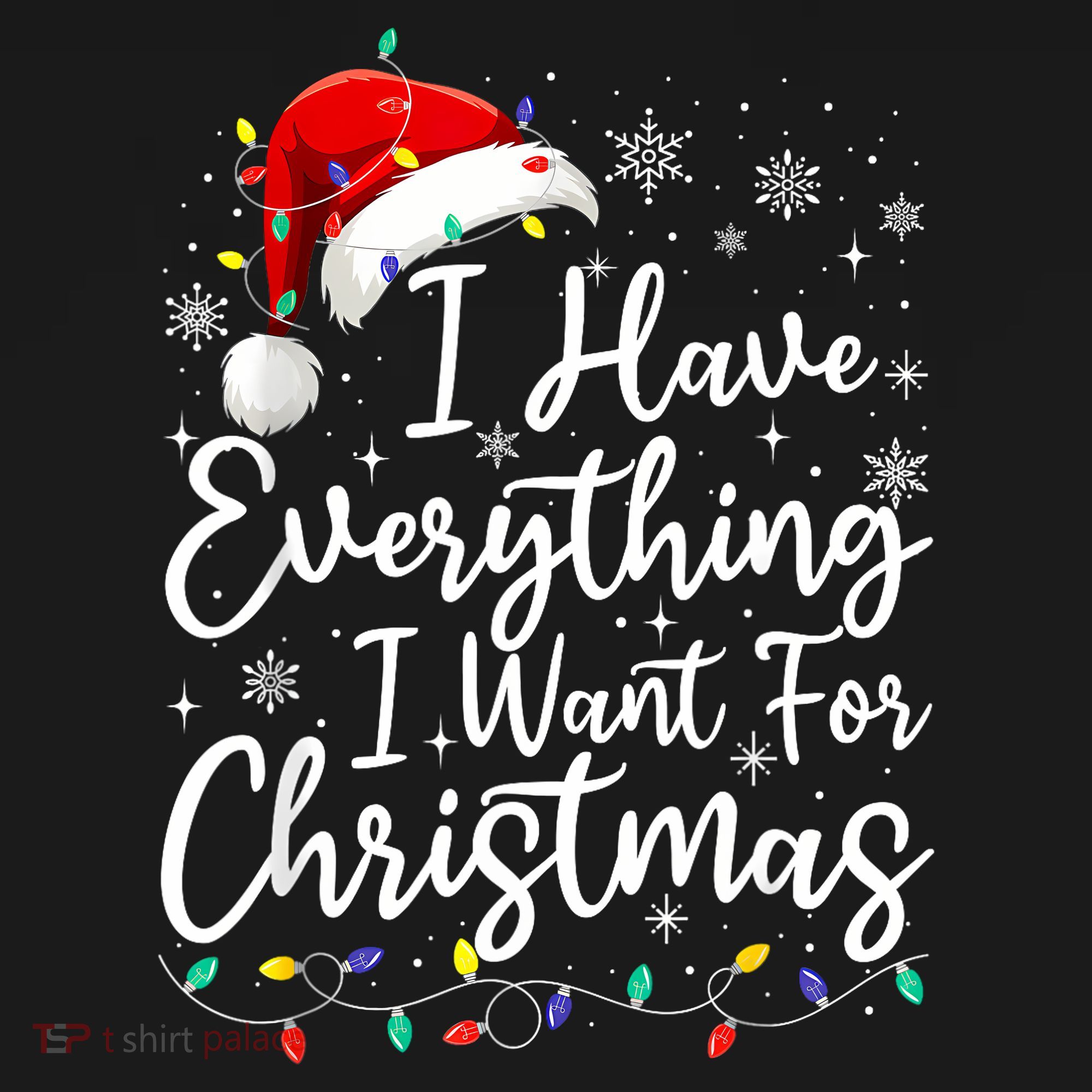 I Have Everything I Want For Christmas Its Me IM Everything Women's T-Shirt