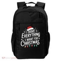 I Have Everything I Want For Christmas Couples Matching Backpack thumb 0