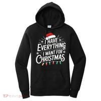 I Have Everything I Want For Christmas Couples Matching Women's Hoodie thumb 0