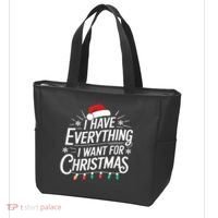 I Have Everything I Want For Christmas Couples Matching Tote Bag thumb 3