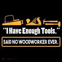 I Have Enough Tools Funny Woodworking USA-Made Doggie Bandana thumb 2