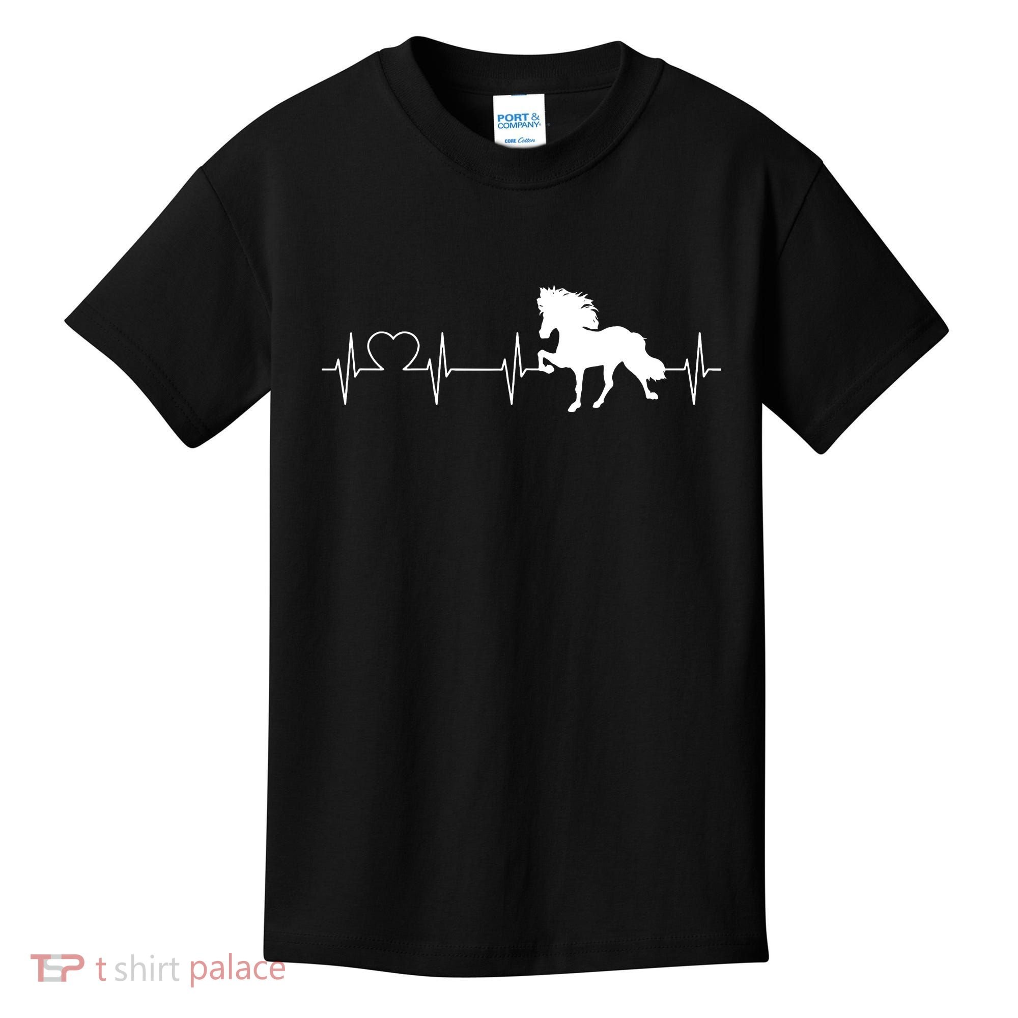 Icelandic Horse Evolution Horse Icelandic Horses Kids T-Shirt