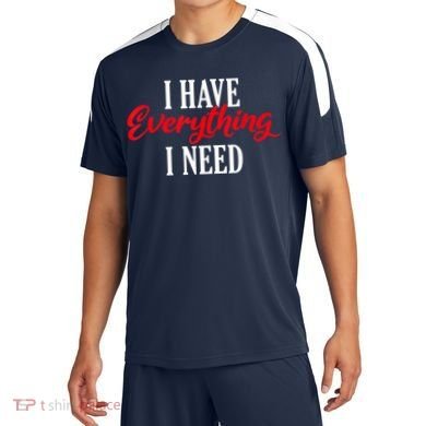 I Have Everything I Need Valentines Day Love Couples Soccer Jersey