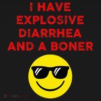 I Have Explosive Diarrhea And A Boner Kids Sweatshirt thumb 2