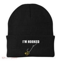 IM Hooked Engagement Ring Marriage Proposal Fishing Beanie thumb 0