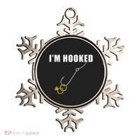 IM Hooked Engagement Ring Marriage Proposal Fishing Ornament thumb 0