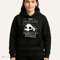 I Have Encephalitis I'm Allowed To Do Weird Things Hoodie thumb 5