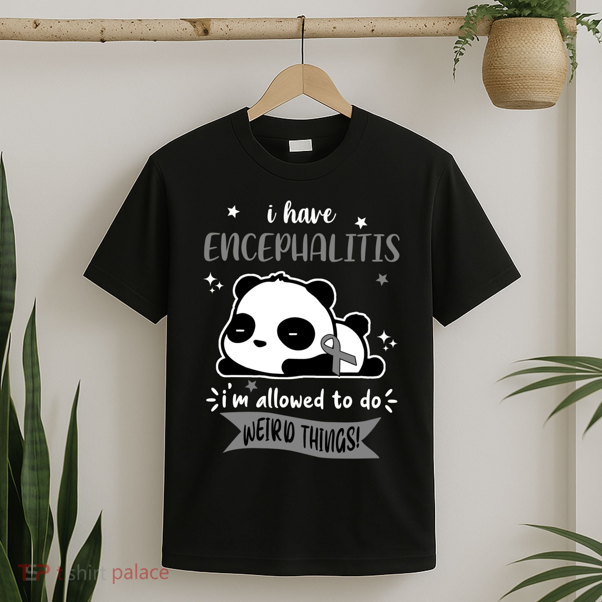 I Have Encephalitis I'm Allowed To Do Weird Things T-Shirt