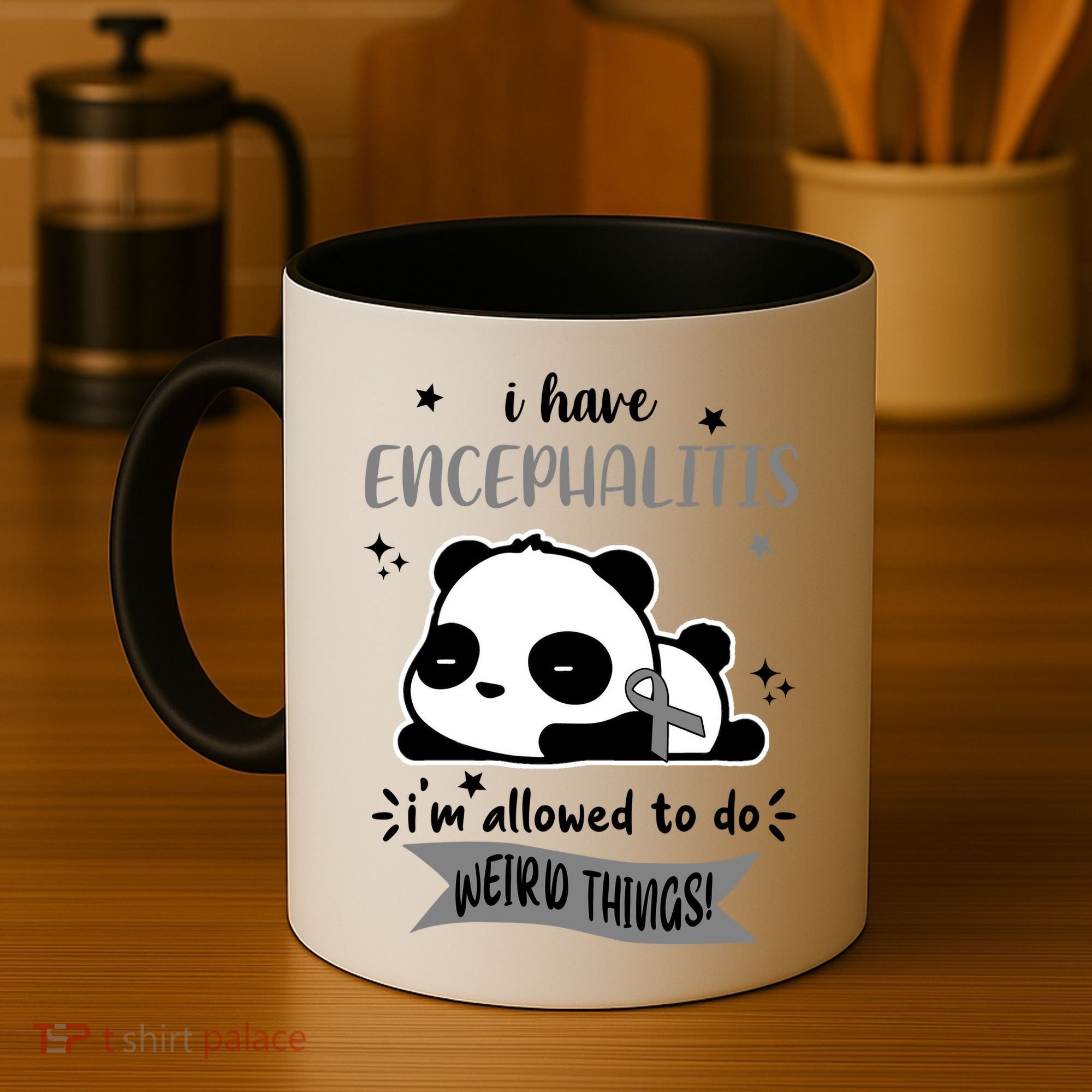 I Have Encephalitis I'm Allowed To Do Weird Things Coffee Mug