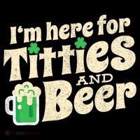 IM Here For Titties And Beer Funny St Patricks Day Drinking Coffee Mug thumb 5