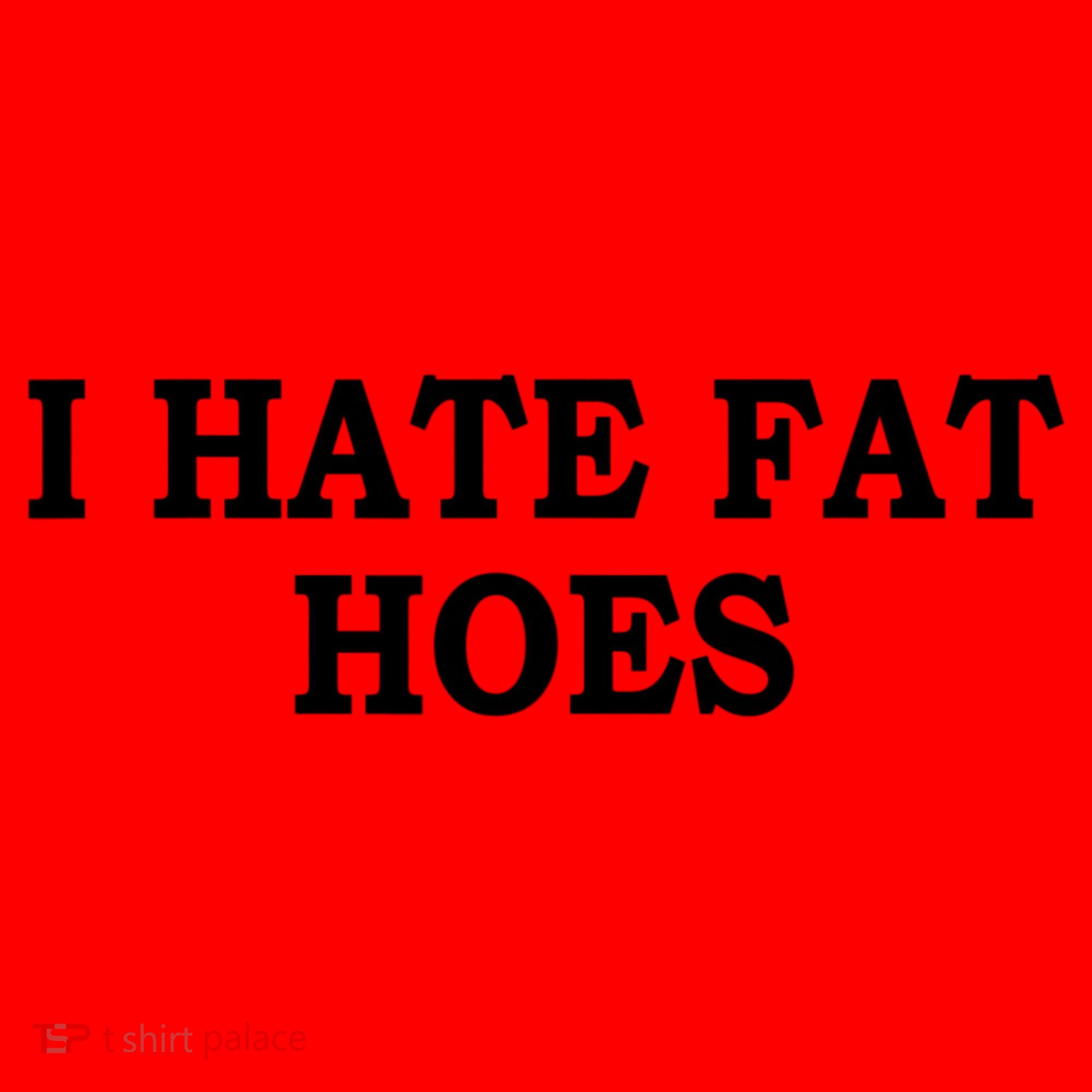 I Hate Fat Hoes Funny Sarcasm Quotes Santa Hat