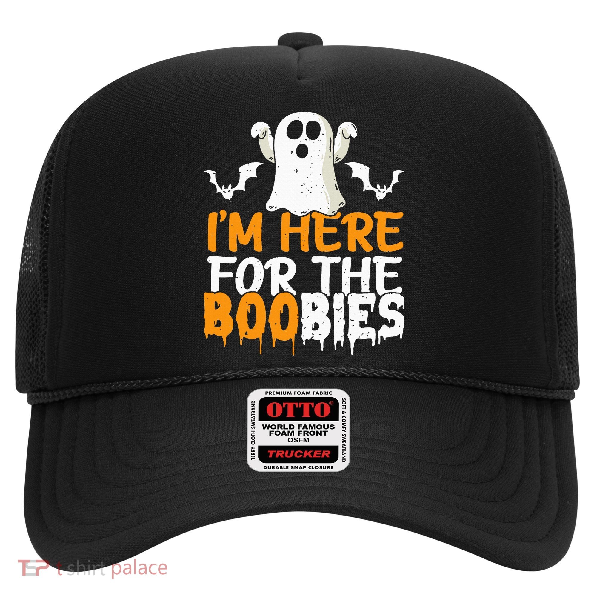 I’m Here For The Boobies Halloween Humor Joke Hat