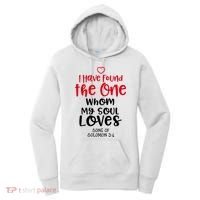 I Have Found The One Whom My Soul Loves Song Of Solomon 3:4 Women's Hoodie thumb 0