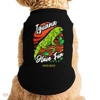 Iguana Have Fun Cancun Mexico Doggie Tank thumb 0