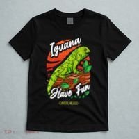Iguana Have Fun Cancun Mexico T-Shirt thumb 5