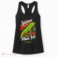 Iguana Have Fun Cancun Mexico Women's Tank Top thumb 0