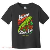 Iguana Have Fun Cancun Mexico Toddler T-Shirt thumb 0