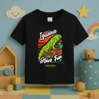 Iguana Have Fun Cancun Mexico Toddler T-Shirt thumb 3
