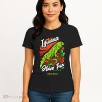 Iguana Have Fun Cancun Mexico Women's T-Shirt thumb 4