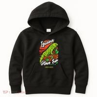 Iguana Have Fun Cancun Mexico Kids Hoodie thumb 0