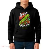 Iguana Have Fun Cancun Mexico Kids Hoodie thumb 4