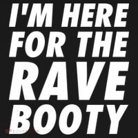 I'm Here For The Rave Booty | Festival Rave Wear Tie-Dye Long Sleeve Shirt thumb 2