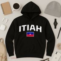 Itiah Haiti Flag Hoodie thumb 3