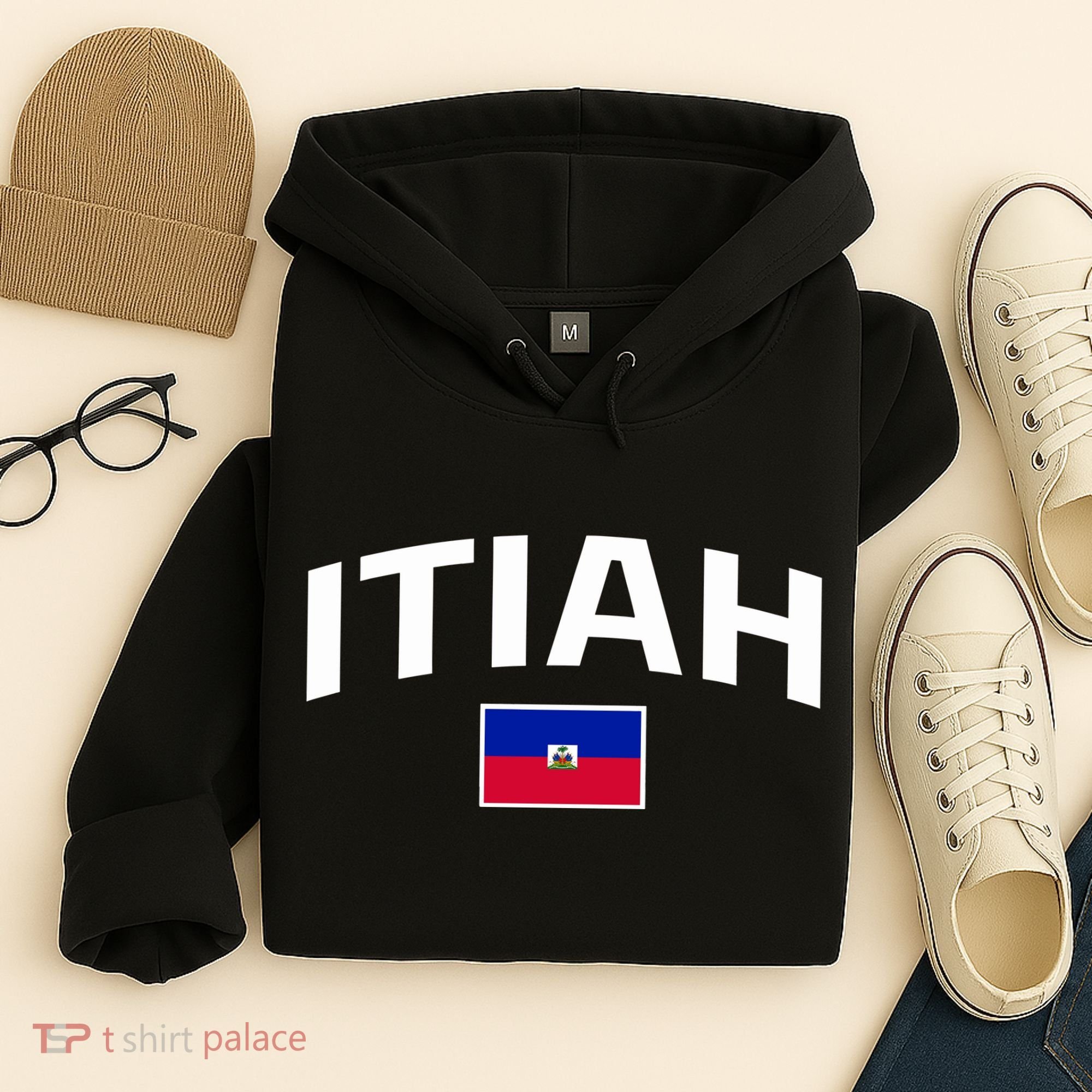 Itiah Haiti Flag Hoodie