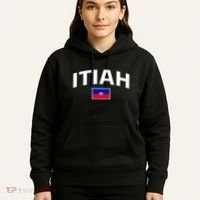 Itiah Haiti Flag Hoodie thumb 5