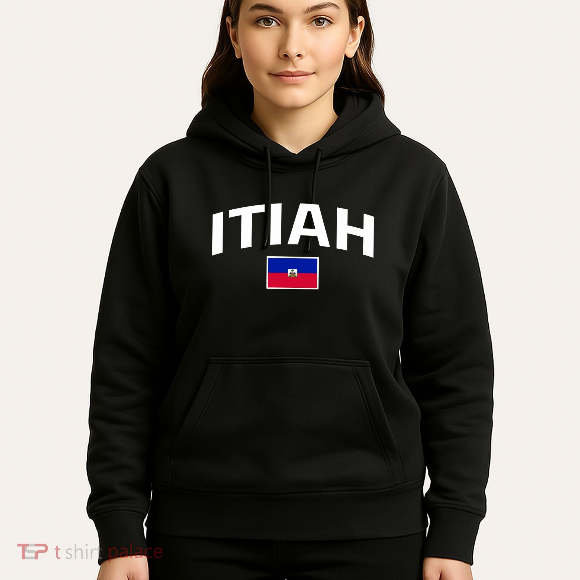 Itiah Haiti Flag Hoodie
