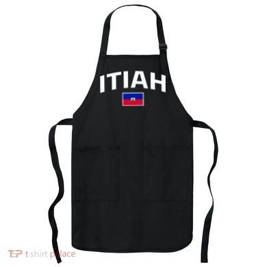 Itiah Haiti Flag Apron