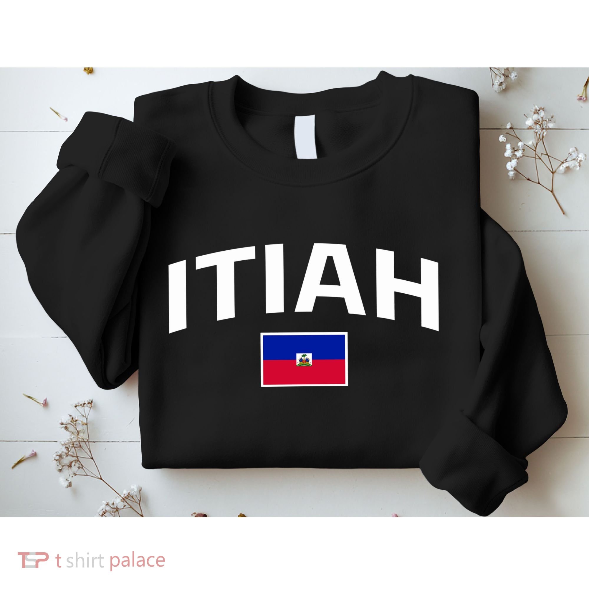Itiah Haiti Flag Sweatshirt